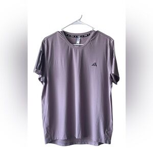 Adidas Men's Lavender Short Sleeve Tee